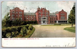 Wheeling West Virginia~Mt De Chantal Academy Bldg~Cupola~Eclecticism~1908 PC