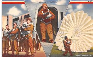 Parachute Troops, US Action Series Patriotic Unused 