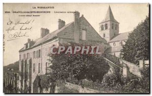 Old Postcard Normandy Graville Sainte Honorine the ancient abbey