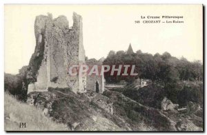 Creuse Crozant Old Postcard Ruins