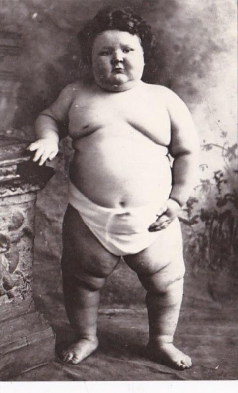 Humour Fat Child In Diaper