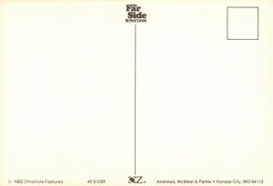 Postcard Candy Comic Fat Lady The Far Side Chronicle Features