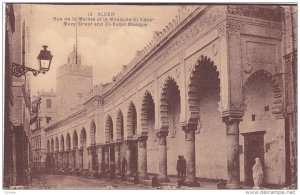 ALGER, Algeria; mavy Street and El-Kebir Mosque, 00-10s