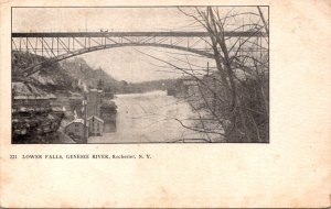 New York Rochester Genesee River Lower Falls