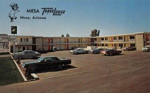 MESA, Arizona AZ    TRAVELODGE MOTEL~Bill Eaton  ROADSIDE  Sleepy Bear Postcard