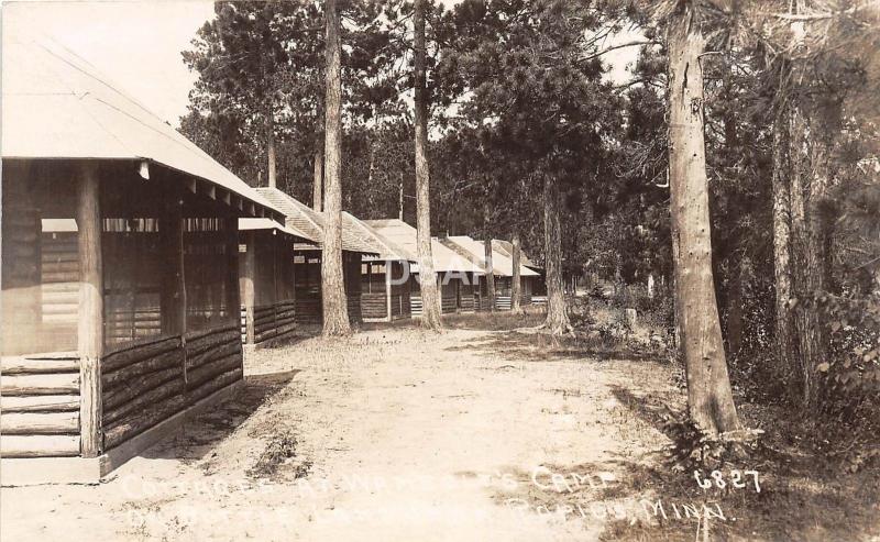 B93 Park Rapids Minnesota Mn Real Photo Rppc Postcard C30s