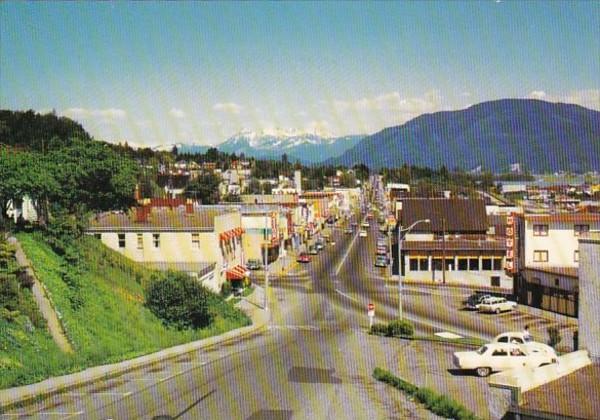 Canada British Columbia Mission City Main Street Business Section