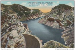 Wyoming Seminoe Dam & Lake On North Platte River Southwest Of Casper