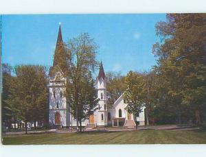 Pre-1980 CHURCH SCENE Newport New Hampshire NH hs7538