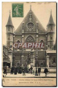 Postcard Old Paris Old Abbey of Saint Martin des Champs