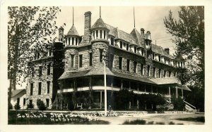 Hot Springs South Dakota Stare Soldiers Home RPPC Postcard 25-11264