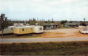 Abilene Texas Dean Mobile Homes Antique Postcard J52704