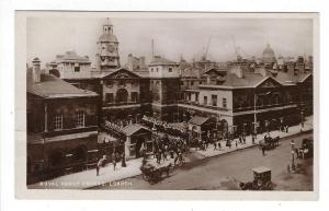 Early 1900s Britain Photo Post Card - Royal Horse Guards, London (LL104)