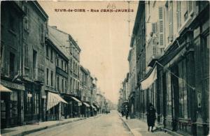 CPA RIVE-de-GIER - Rue Jean Jaures (578675)
