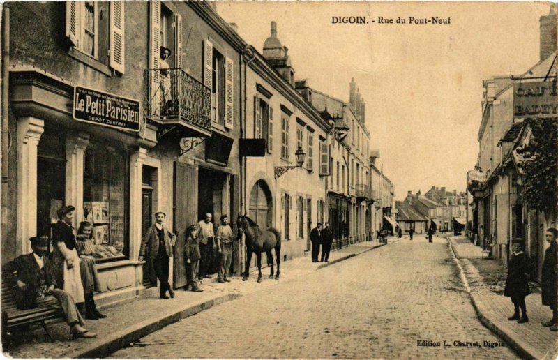 CPA Digoin Rue du Pont-Neuf FRANCE (955382)