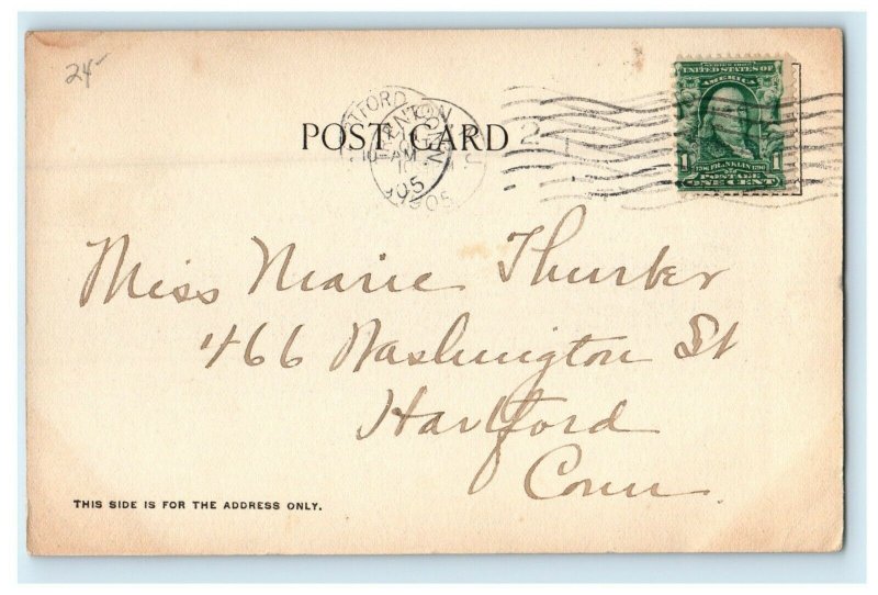 1905 Pennsylvania R.R Passenger Train Stations Trenton New Jersey NJ Postcard 