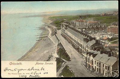 wales, CRICCIETH, Marine Terrace (1904) Wrench Series