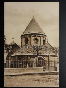 Cambridge: CHURCH OF HOLY SEPULCHRE c1910 Pub By F. Frith & Co 140515