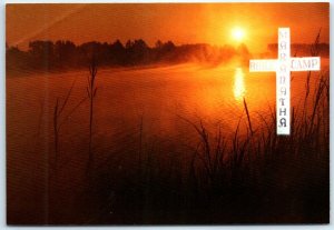 Postcard - Sunset at the Lake, Maranatha Bible Camp - Maxwell, Nebraska