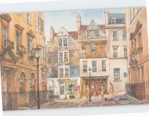 Postcard Sally Lunn's Shop By David Skipp, Bath, England