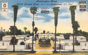 Harrington Motel Hollywood CA
