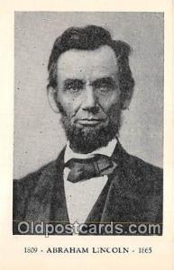   Abraham Lincoln 1809-1865