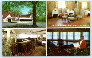 SEA GIRT, New Jersey NJ ~ Roadside TED'S FIRESIDE INN Twin Piano Bar  Postcard