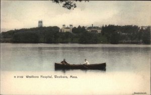 WESTBORO MASSACHUSETTS MA Westboro Hospital INSANE ASYLUM Postcard