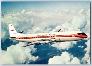 Airplane Postcard Trans Canada Airlines Vickers Vanguard 952 CF-TKB BY6