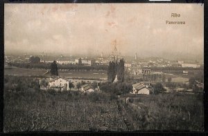 ab4239 - VINTAGE POSTCARD WEDGE Province - Alba-