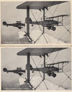 Vickers Vilderbests Torpedo Bombers Aircraft 2x Vintage Valentines Postcard s