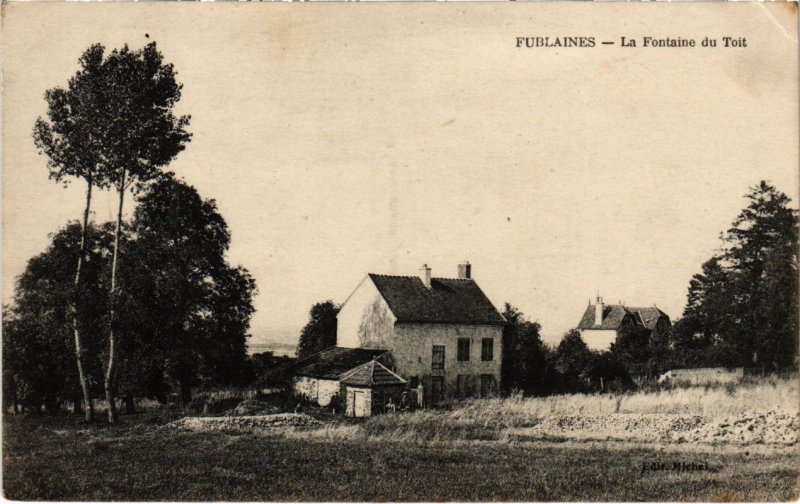 CPA Fublaines - La Fontaine du Troit (1037815)
