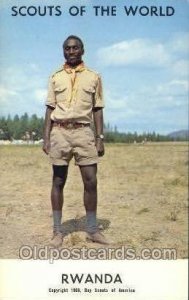 Rwanda Boy Scouts of America, Scouting Copyright 1968 Unused 