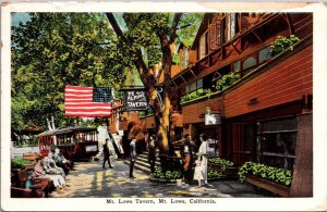 Postcard Mt. Lowe Tavern in Mt. Lowe, California