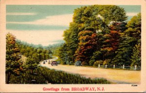 New Jersey Gretings From Broadway 1943