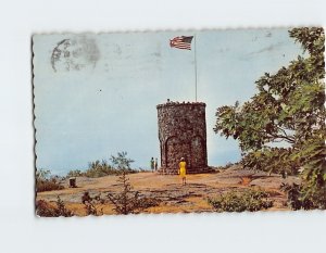 Postcard Tower on Mt. Battie, Camden, Maine, USA