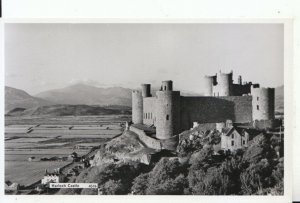 Wales Postcard - Harlech Castle - Caernarvonshire - Real Photograph - Ref 15010A