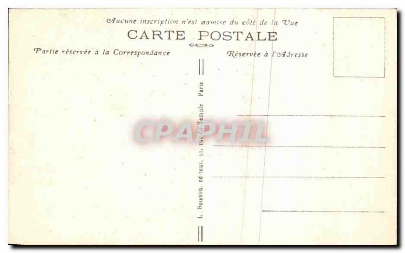 Old Postcard Paris Square St. Peter Cave D Amour