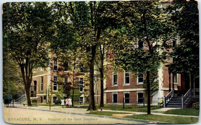 Postcard - Hospital of the Good - Syracuse, New York