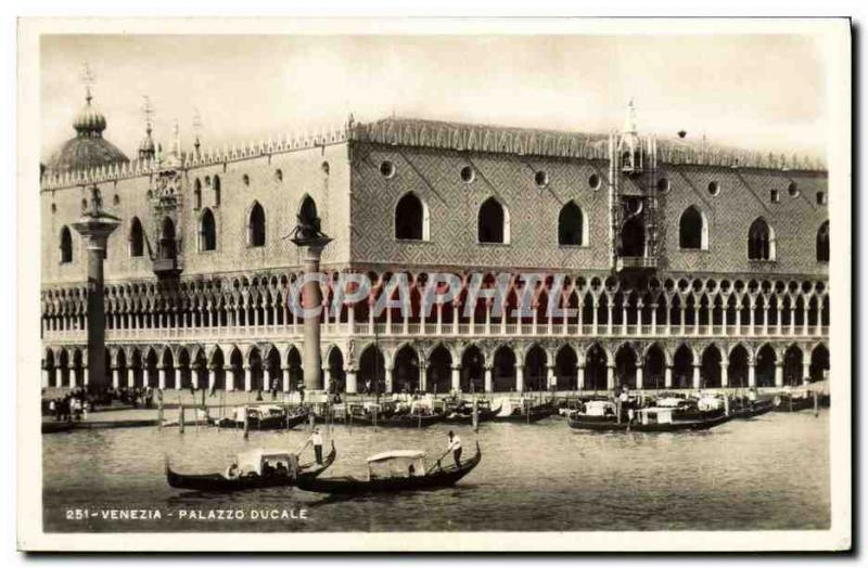 Postcard Old Venice Palazzo Ducale