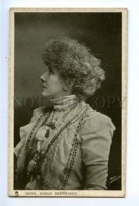 497444 Sarah BERNHARDT French DRAMA Theatre Actress LAFAYETTE TUCK GLOSSO #7543