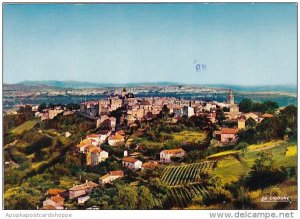 France Aubenas Vue generale prise du chemin des fontaines