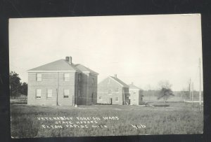 RPPC EATON RAPIDS MICHIGAN VFFW STATE HOUSE VETERANS HOME REAL PHOTO POSTCARD