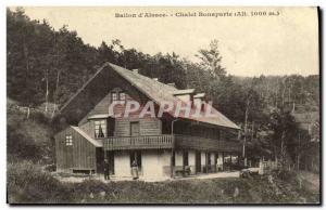 Old Postcard Ballon d Alsace Chalet Napoleon Bonaparte