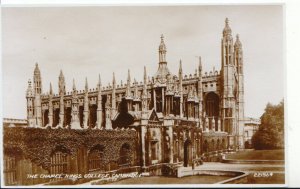 Cambridgeshire Postcard -The Chapel - Kings College, Cambridge - Ref 223A