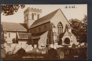 Sussex Postcard - Broadwater Church, Worthing    RS6449