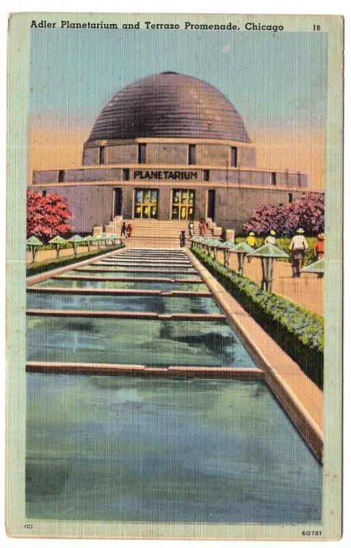 Chicago, Adler Planetarium and Terrazo Promenade