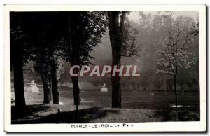 Old Postcard Marly le Roi The park