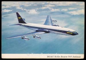 BOAC Rolls-Royce 707 Jetliner