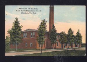 ELLENDALE NORTH DAKOTA STATE NORMAL INDUSTRIAL SCHOOL COLLEGE OLD POSTCARD